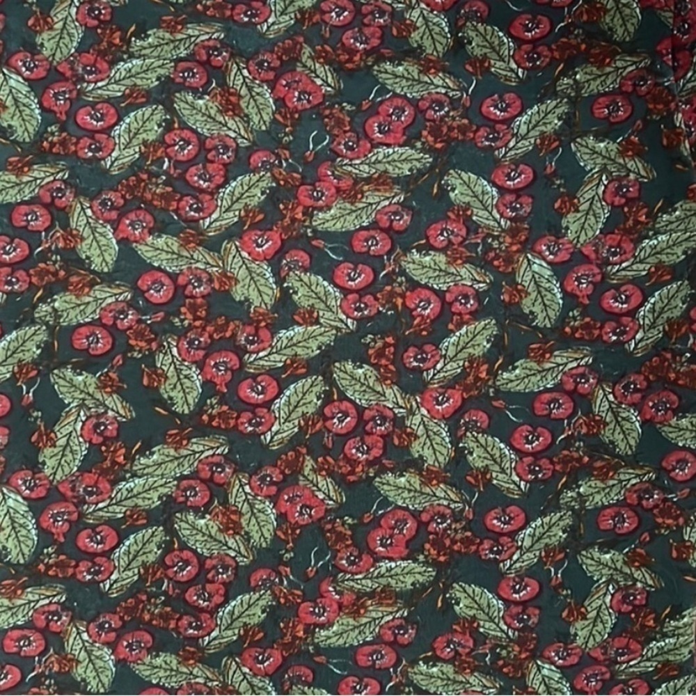 NEW!! Short Sleeve T-Shirt Julia Dress LuLaRoe size XXS Holly Berries - Picture 8 of 10